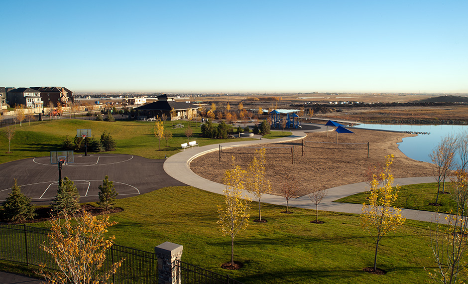 A view  of Mahogany’s West Beach